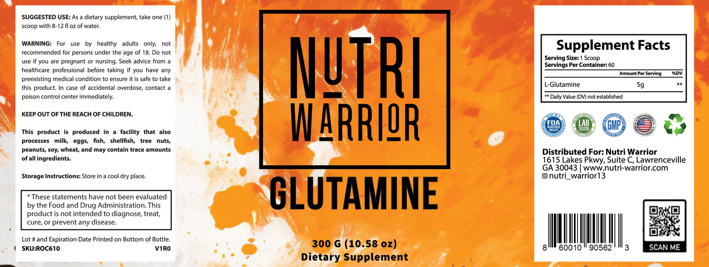 Nutri Warrior Glutamine