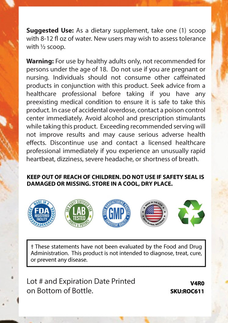 Nutri Warrior Pre-Workout