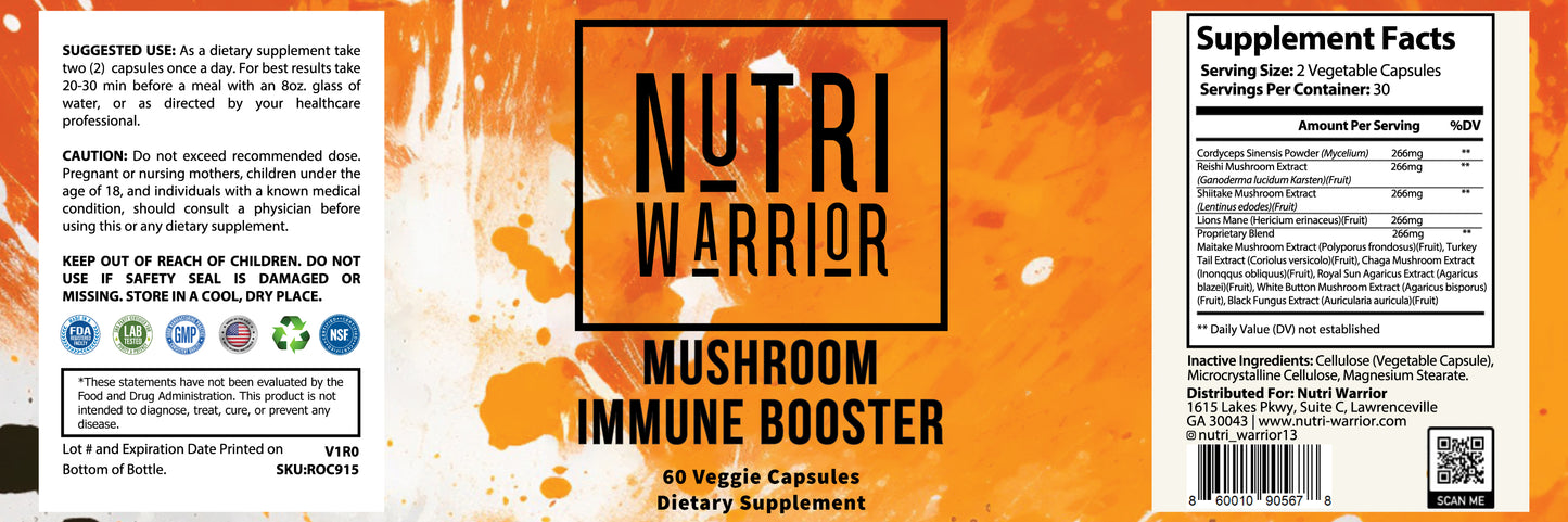 Mushroom Immune Booster