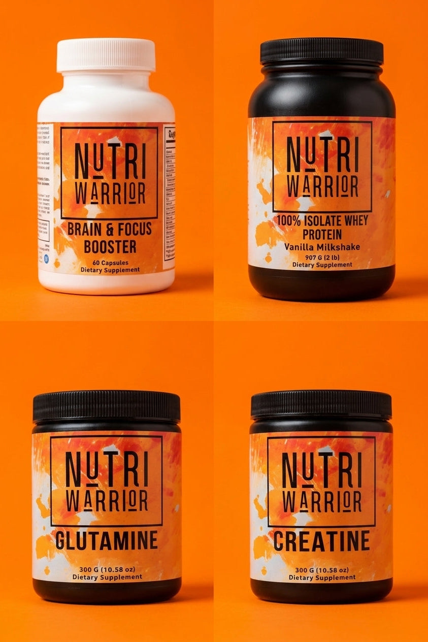 Focused Training Bundle – Pharmacist-Formulated Performance & Focus Stack