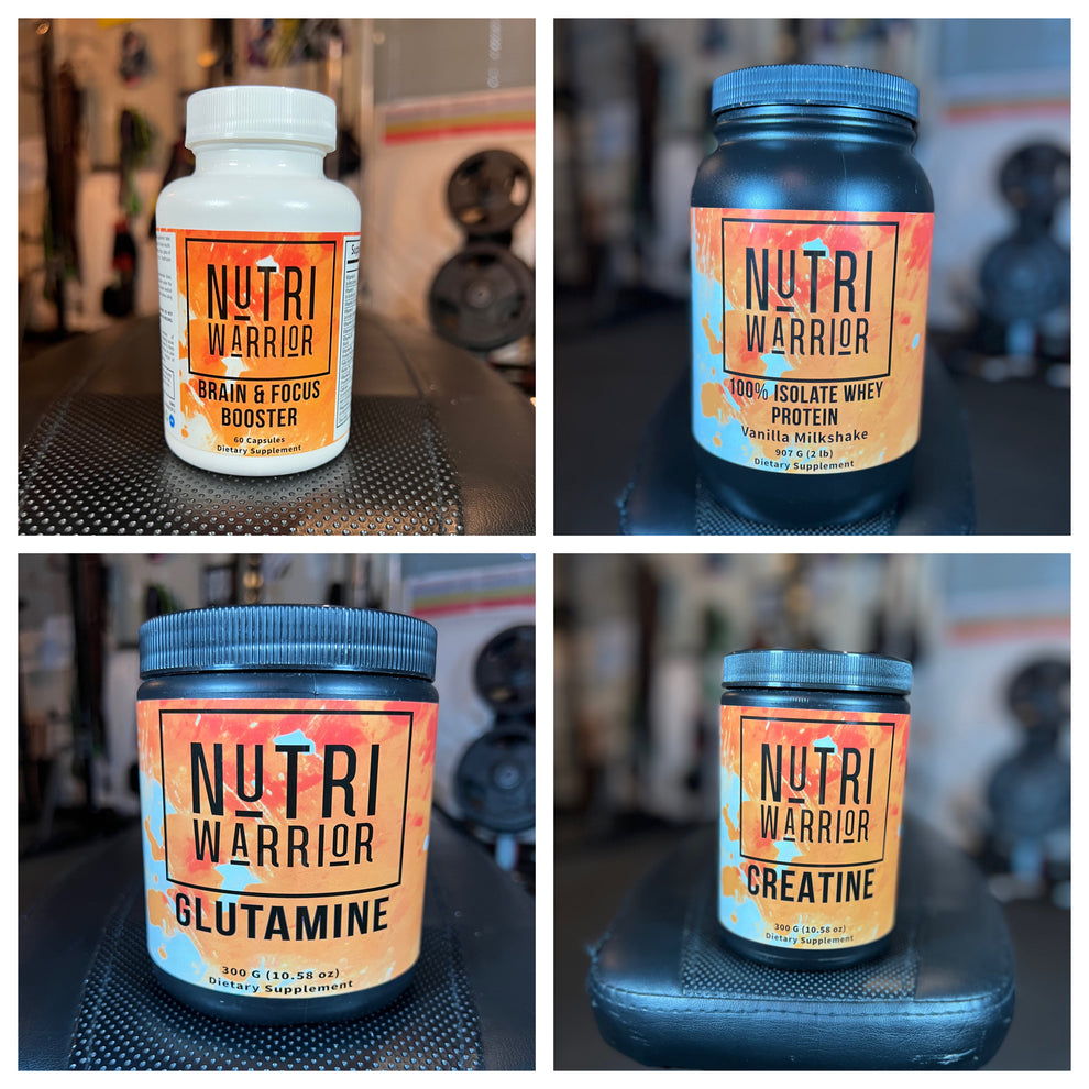 Focused Training Bundle - RX Warrior: Brain Supplements, Joint & Muscle ...