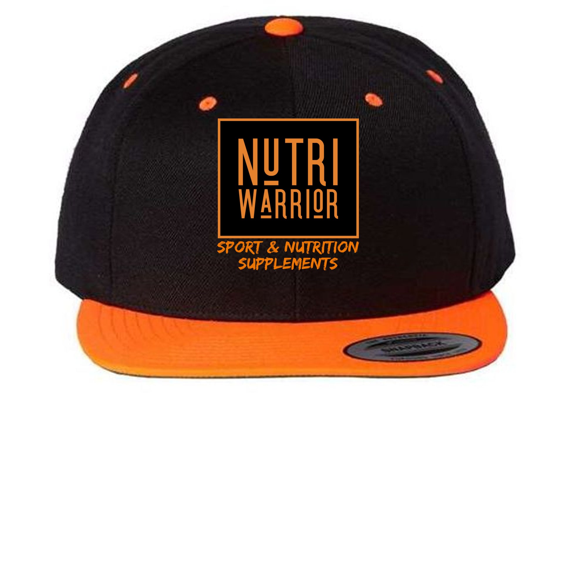 Black/ Neon Orange - 6089M - FRONT