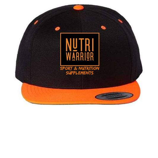 Black/ Neon Orange - 6089M - FRONT